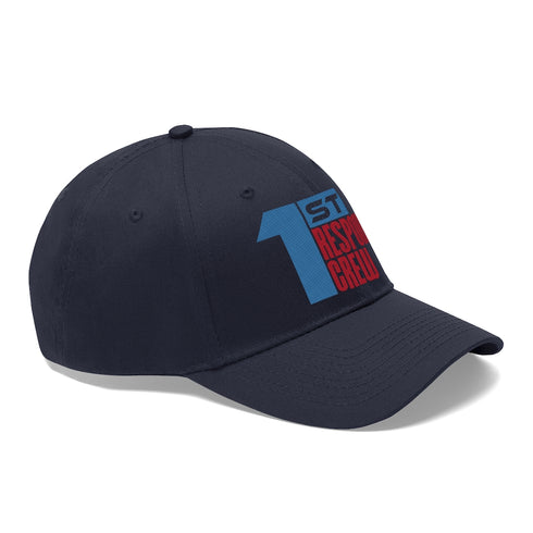 1st FRC in White Unisex Twill Hat